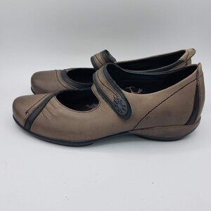 Aetrex Mary Jane Shoes Womens 10 Brown Comfort Shoes EF351W